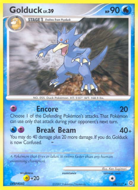 Golduck (28) — Secret Wonders