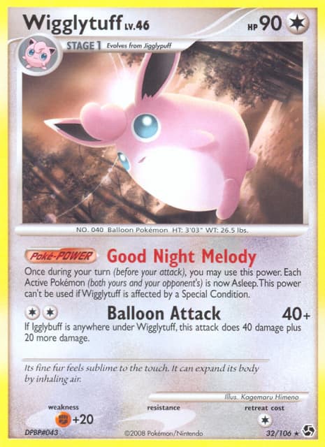 Wigglytuff (Reverse Holofoil) (32) — Great Encounters