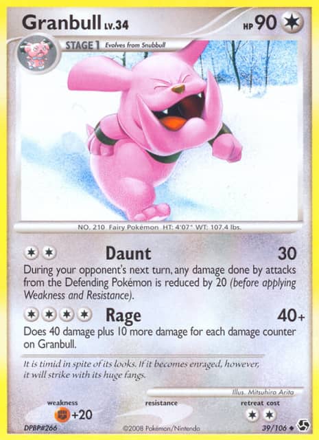 Granbull (Reverse Holofoil) (39) — Great Encounters
