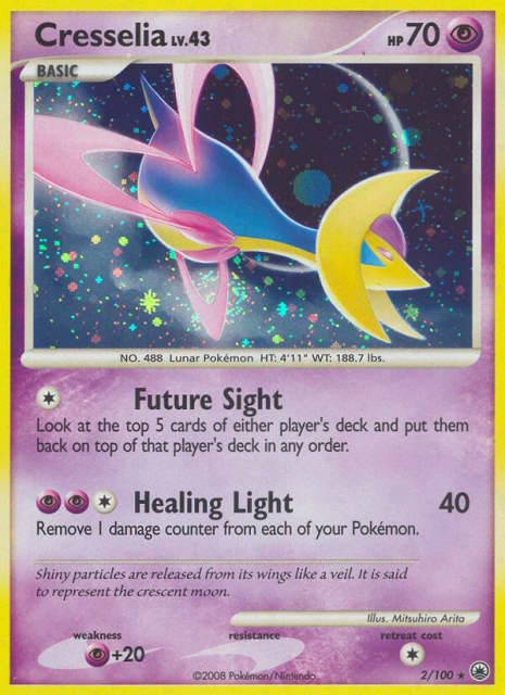 Cresselia (Holofoil) (2) — Majestic Dawn