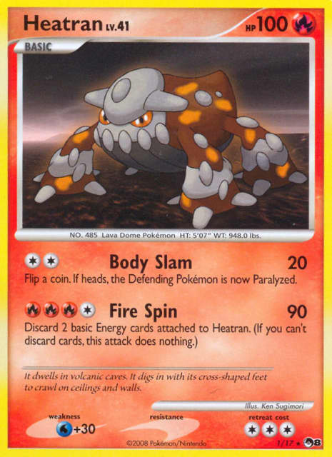 Heatran (1) — POP Series 8