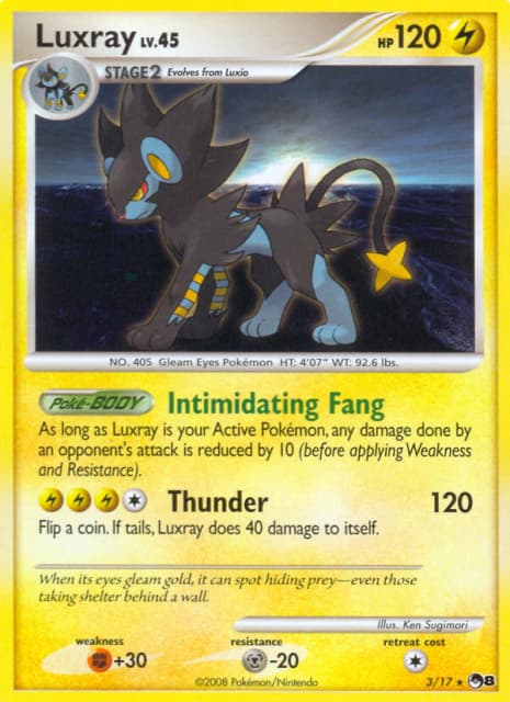 Luxray (3) — POP Series 8