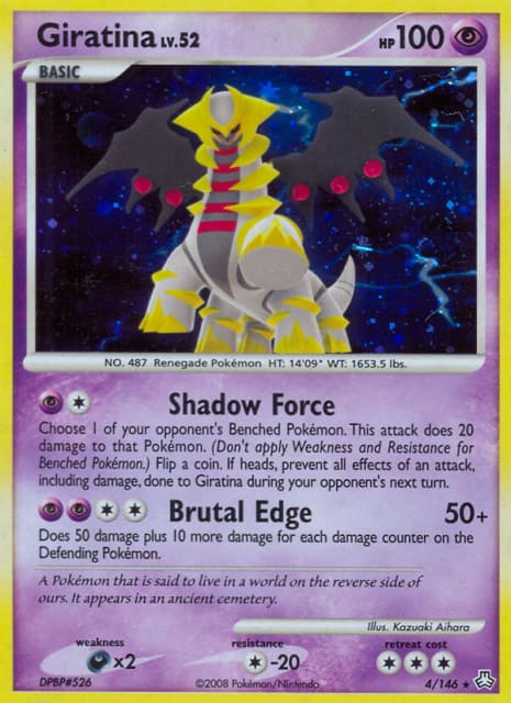 Giratina (Reverse Holofoil) (4) — Legends Awakened
