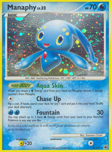 Manaphy (Holofoil) (8) — Majestic Dawn