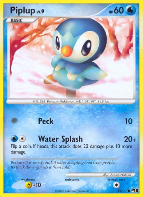 Piplup (15) — POP Series 8