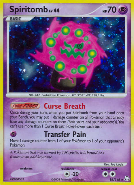 Spiritomb (Holofoil) (16) — Legends Awakened