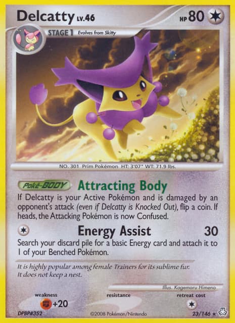 Delcatty (Reverse Holofoil) (23) — Legends Awakened