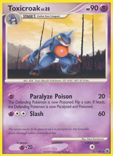 Toxicroak (31) — Majestic Dawn