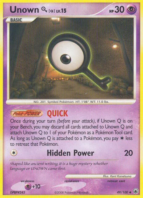 Unown [Q] (49) — Majestic Dawn