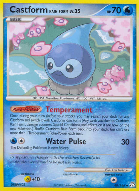 Castform Rain Form (49) — Legends Awakened