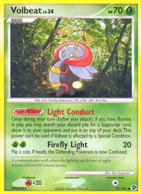 Volbeat (Reverse Holofoil) (92) — Great Encounters