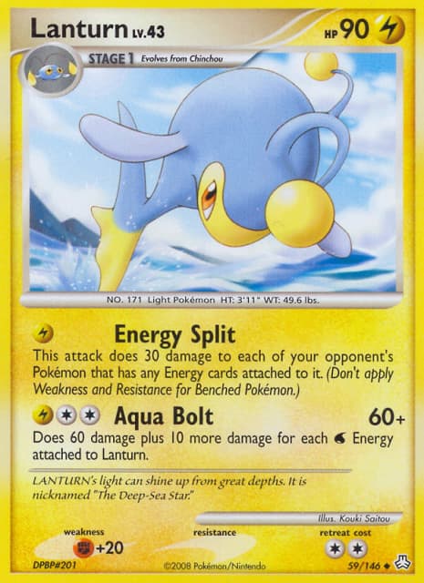 Lanturn (Reverse Holofoil) (59) — Legends Awakened