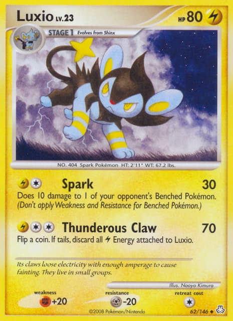 Luxio (62) — Legends Awakened