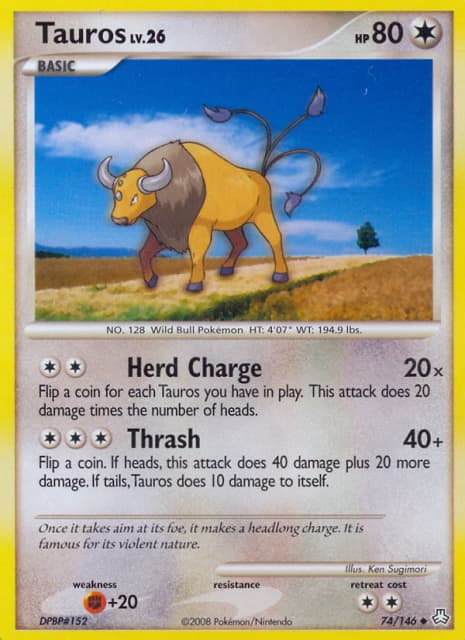 Tauros (74) — Legends Awakened
