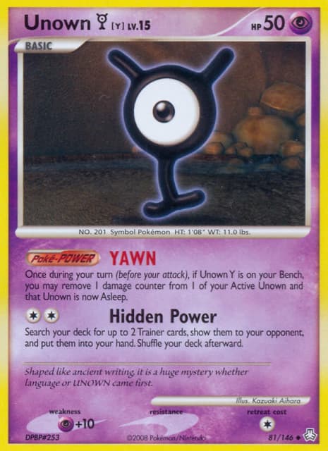 Unown [Y] (81) — Legends Awakened