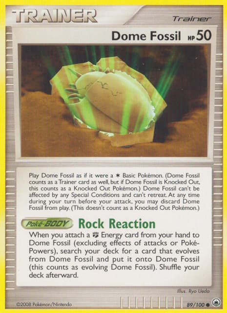 Dome Fossil (89) — Majestic Dawn