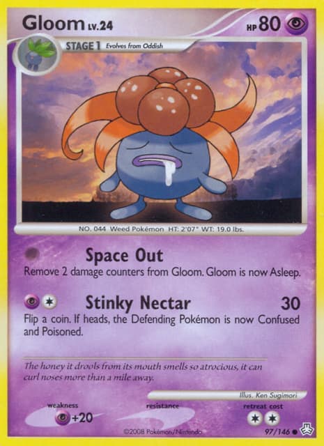 Gloom (Reverse Holofoil) (97) — Legends Awakened