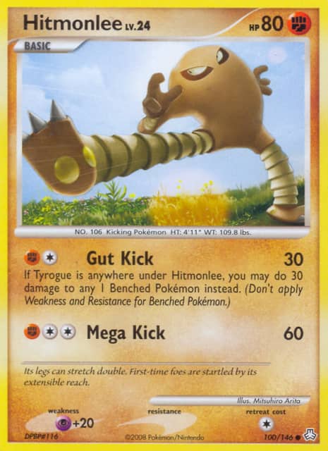 Hitmonlee (100) — Legends Awakened