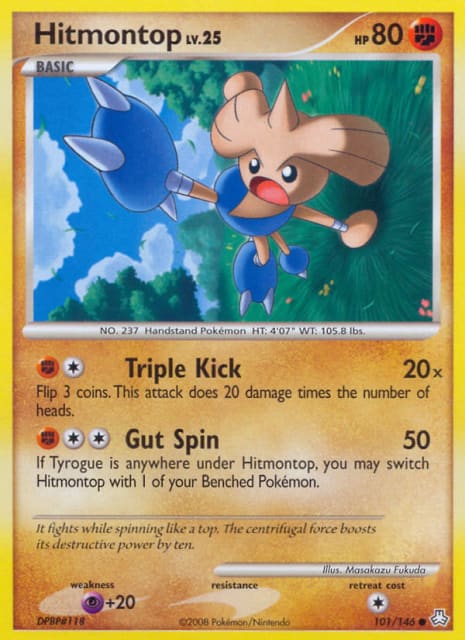 Hitmontop (101) — Legends Awakened