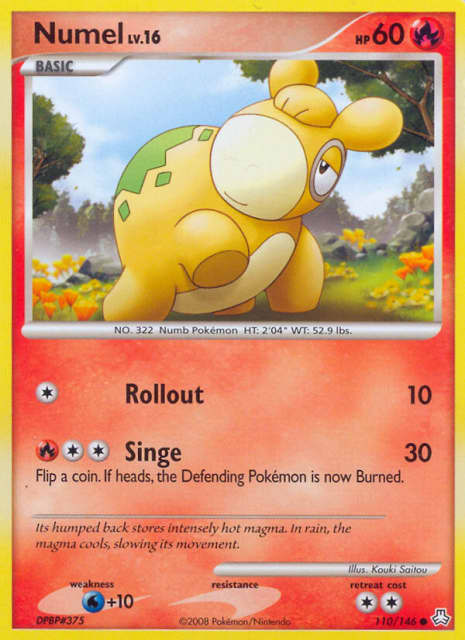 Numel (Reverse Holofoil) (110) — Legends Awakened