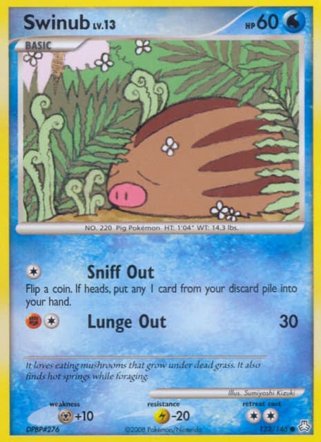Swinub (123) — Legends Awakened