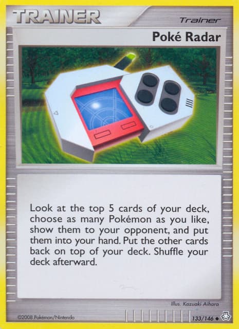 Poké Radar (Reverse Holofoil) (133) — Legends Awakened