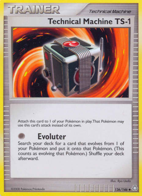 Technical Machine TS-1 (Reverse Holofoil) (136) — Legends Awakened