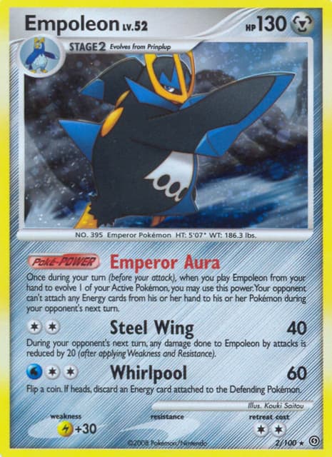 Empoleon (Reverse Holofoil) (2) — Stormfront