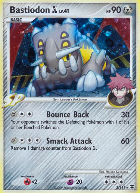 Bastiodon GL (Holofoil) (2) — Rising Rivals