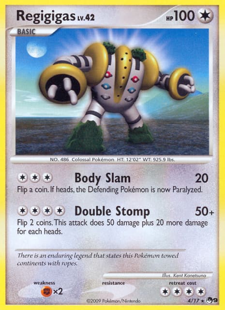 Regigigas (4) — POP Series 9
