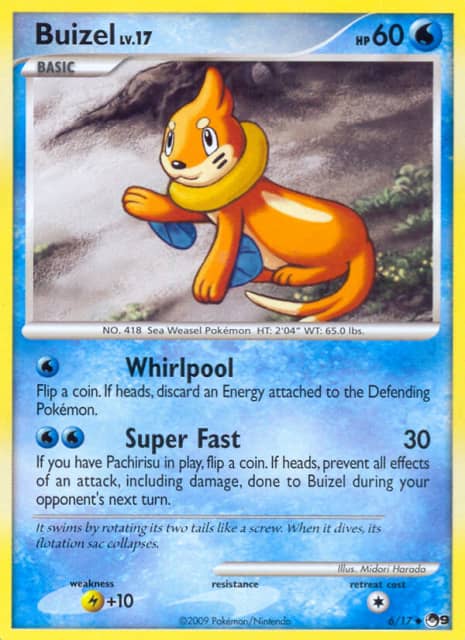 Buizel (6) — POP Series 9
