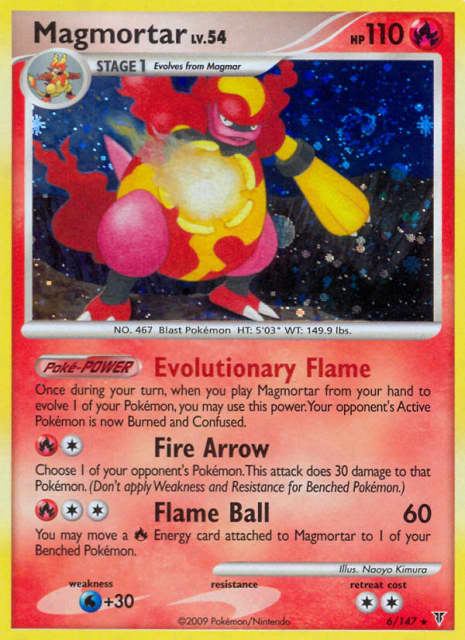Magmortar (Holofoil) (6) — Supreme Victors