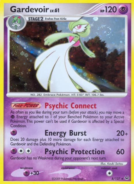 Gardevoir (Reverse Holofoil) (8) — Platinum