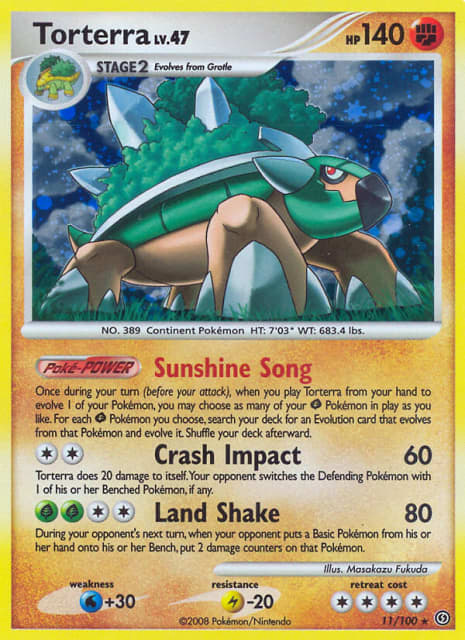 Torterra (Holofoil) (11) — Stormfront