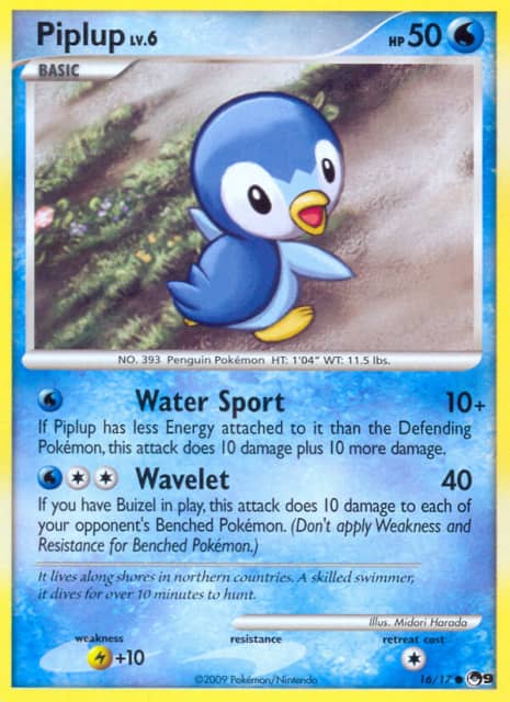 Piplup (16) — POP Series 9