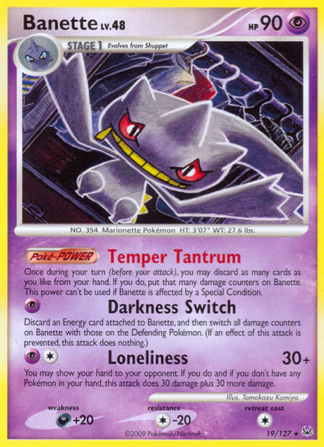 Banette (19) — Platinum