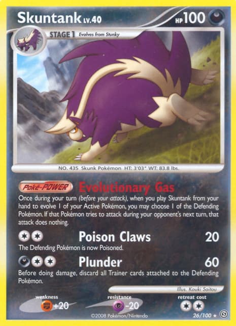 Skuntank (Reverse Holofoil) (26) — Stormfront