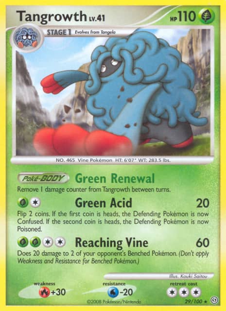 Tangrowth (Reverse Holofoil) (29) — Stormfront