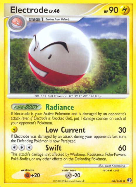 Electrode (Reverse Holofoil) (36) — Stormfront