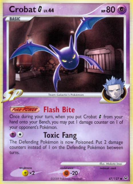 Crobat G (47) — Platinum