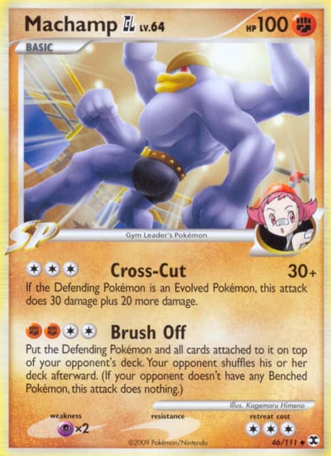 Machamp GL (Reverse Holofoil) (46) — Rising Rivals