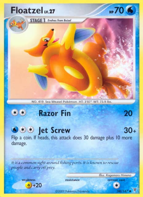 Floatzel (58) — Supreme Victors