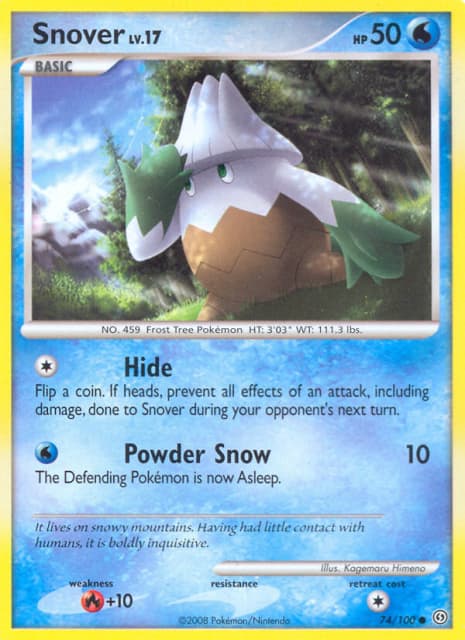 Snover (Reverse Holofoil) (74) — Stormfront