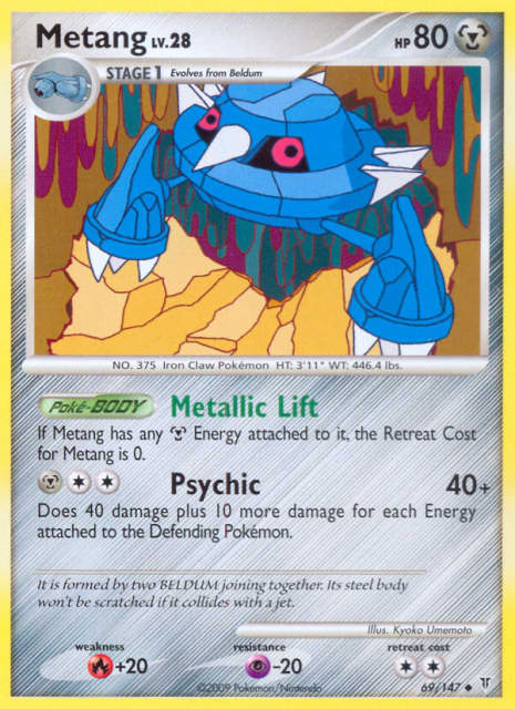 Metang (Reverse Holofoil) (69) — Supreme Victors