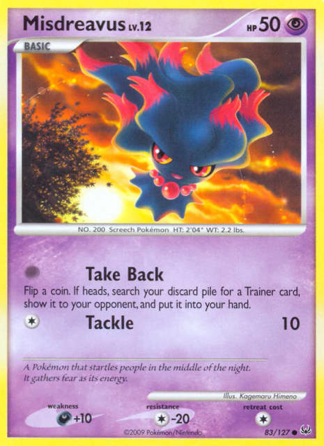 Misdreavus (83) — Platinum
