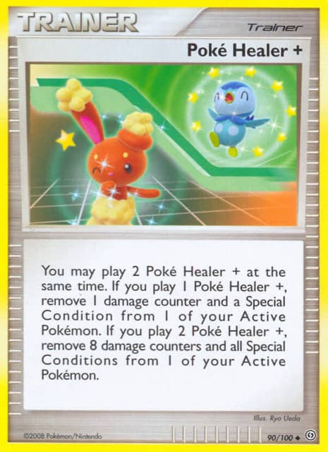 Poké Healer + (Reverse Holofoil) (90) — Stormfront