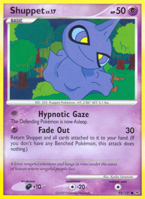 Shuppet (92) — Platinum