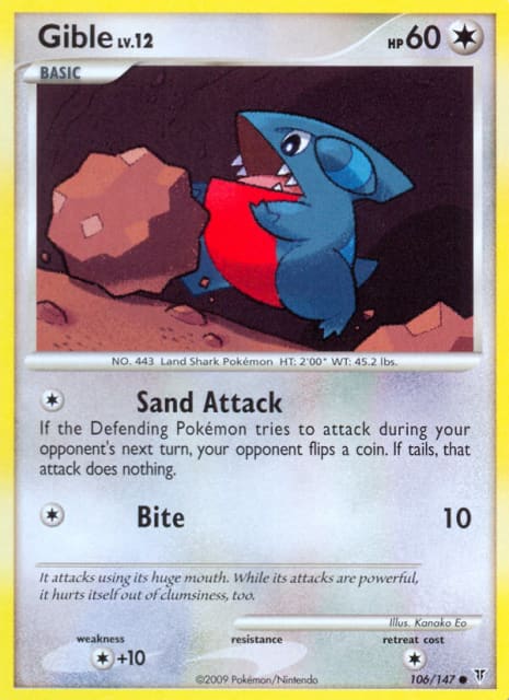 Gible (League Stamp) (106) — Supreme Victors