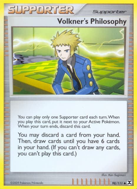 Volkner's Philosophy (League Stamp) (98) — Rising Rivals