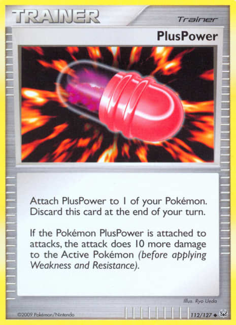 PlusPower (League Stamp) (112) — Platinum